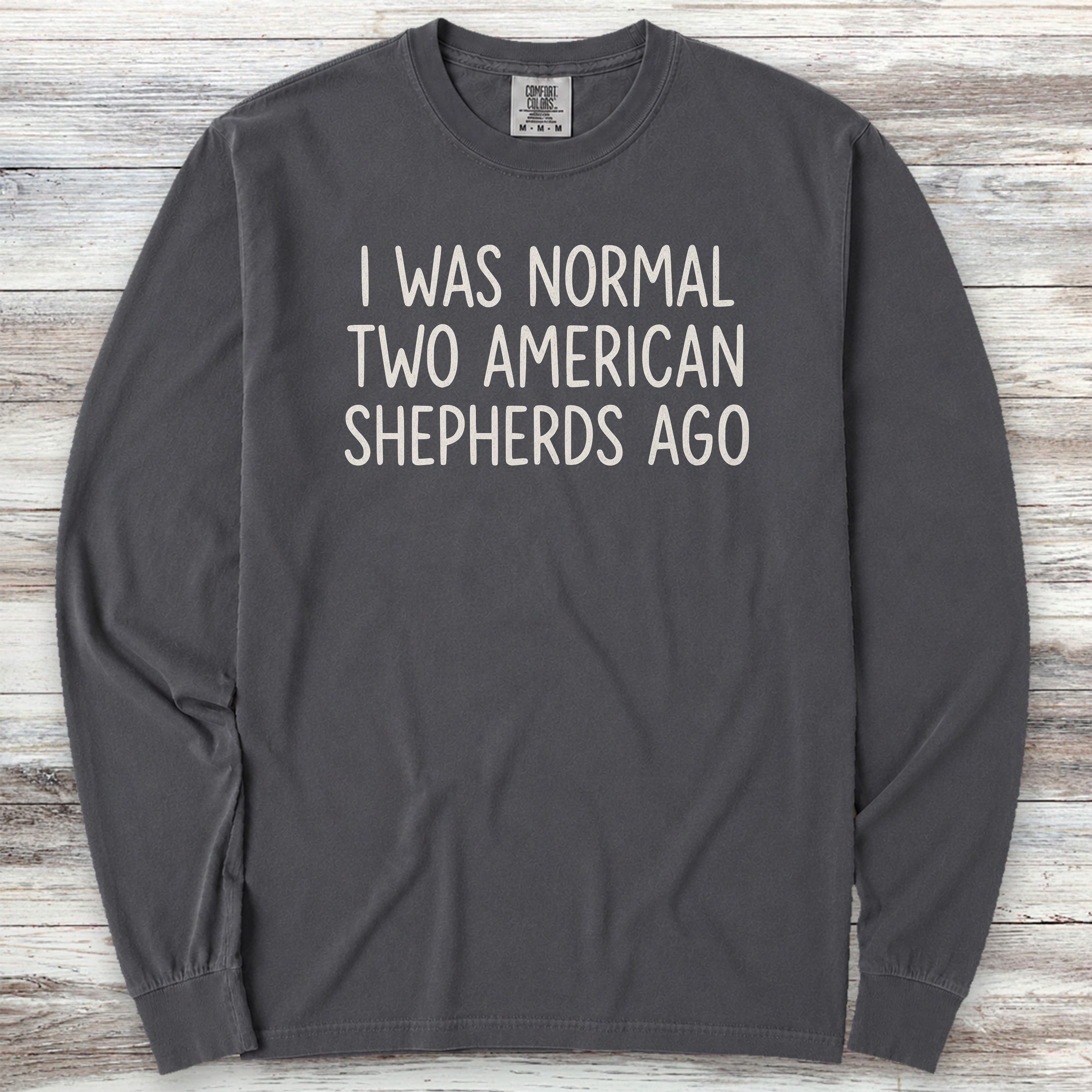 American Shepherd Normal Long Sleeve Tee - Graphite