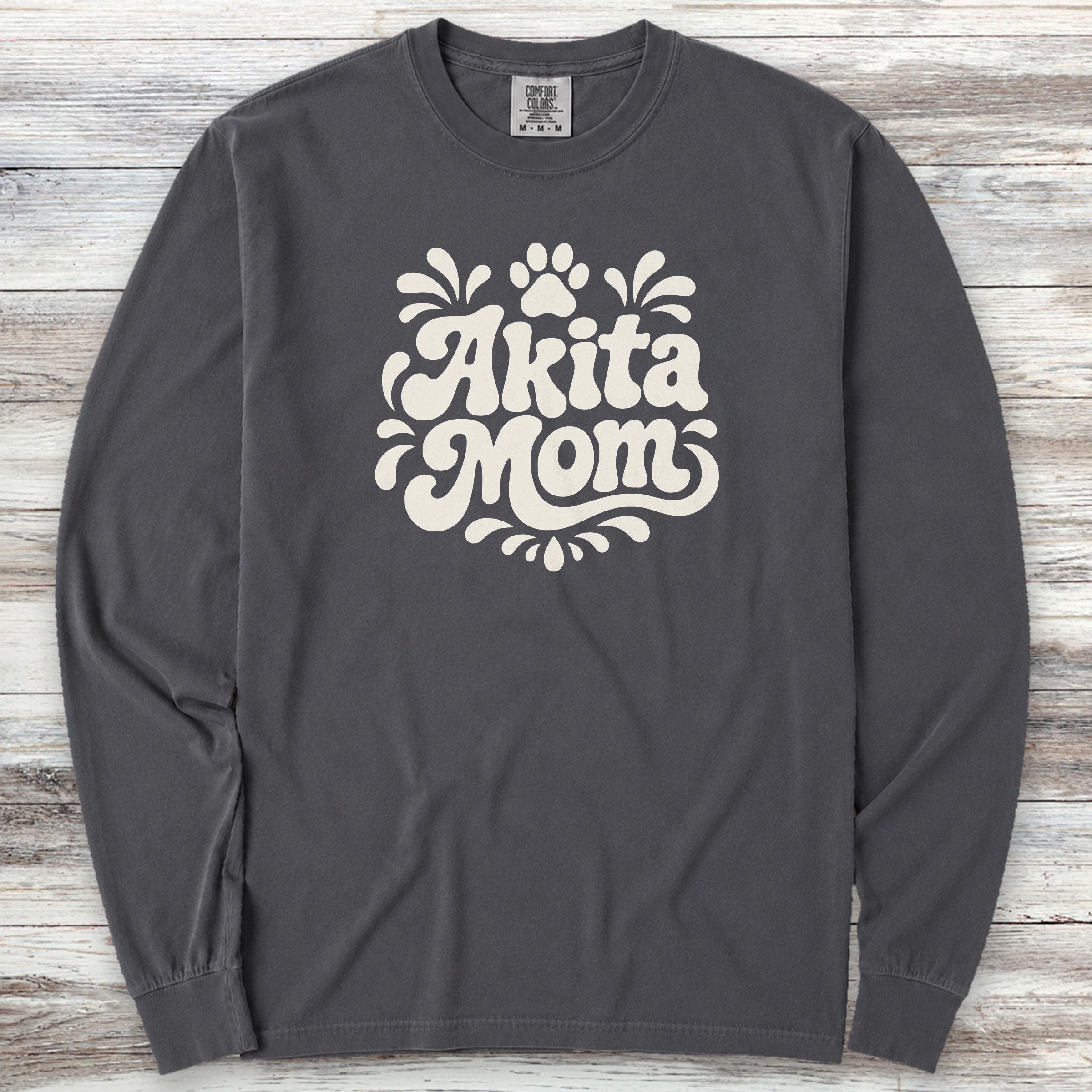 Akita Groovy Mom Long Sleeve Tee - Graphite