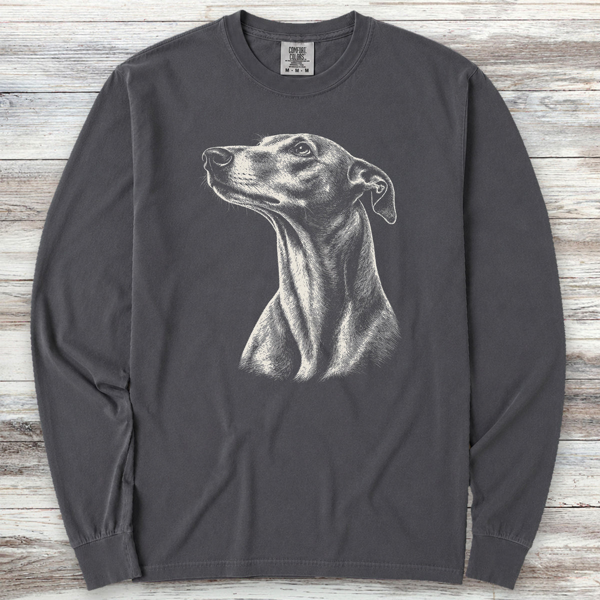 Greyhound Loyalty Long Sleeve Tee - Graphite