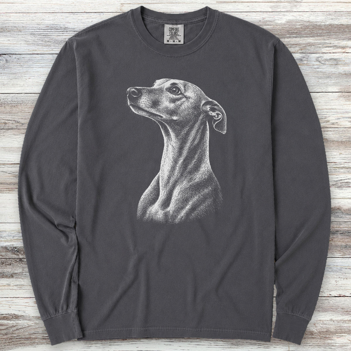 Whippet Loyalty Long Sleeve Tee - Graphite