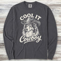 Shetland Sheepdog Cool It Long Sleeve Tee - Graphite