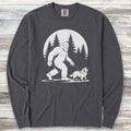 Shetland Sheepdog Bigfoot Long Sleeve Tee - Graphite