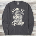 Goldendoodle Cool It Long Sleeve Tee - Graphite