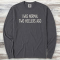 Australian Cattle Dog Heeler Normal Long Sleeve Tee - Graphite