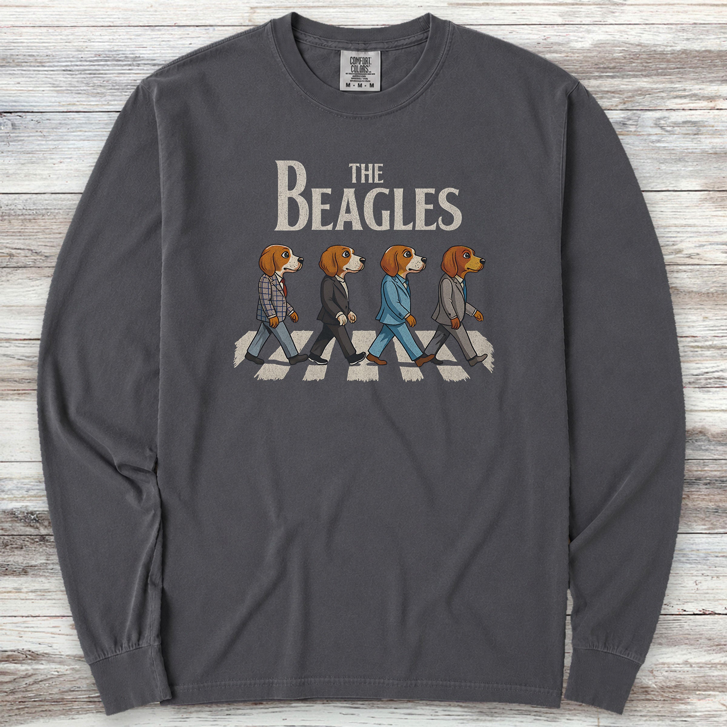 The Beagles Long Sleeve Tee - Graphite