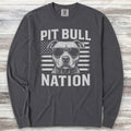 Pit Bull Nation Long Sleeve Tee - Graphite