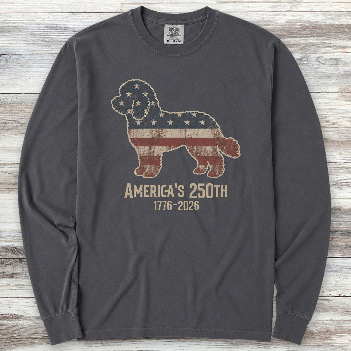Cockapoo 250 Long Sleeve Tee - Graphite