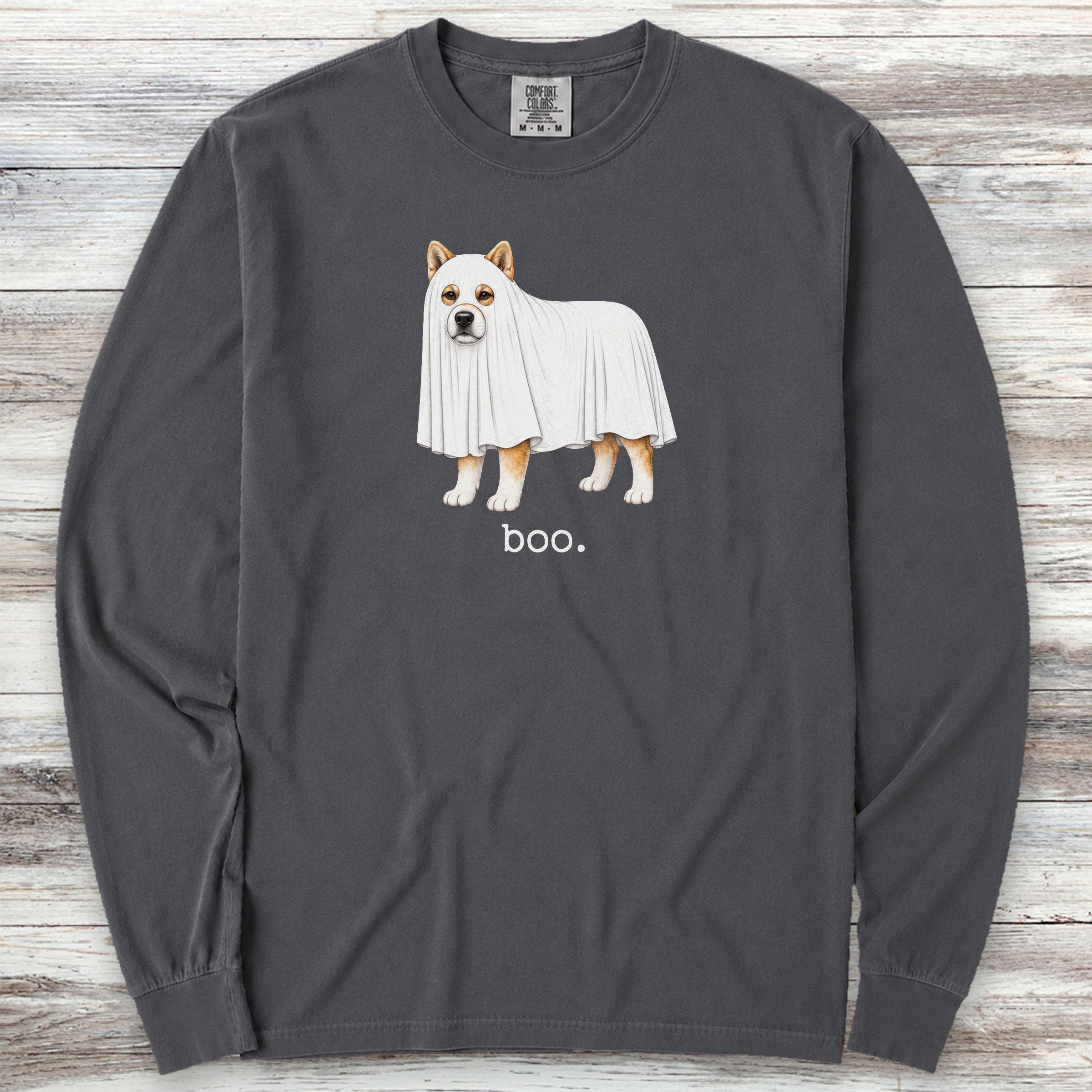 Akita Boo Long Sleeve Tee - Graphite