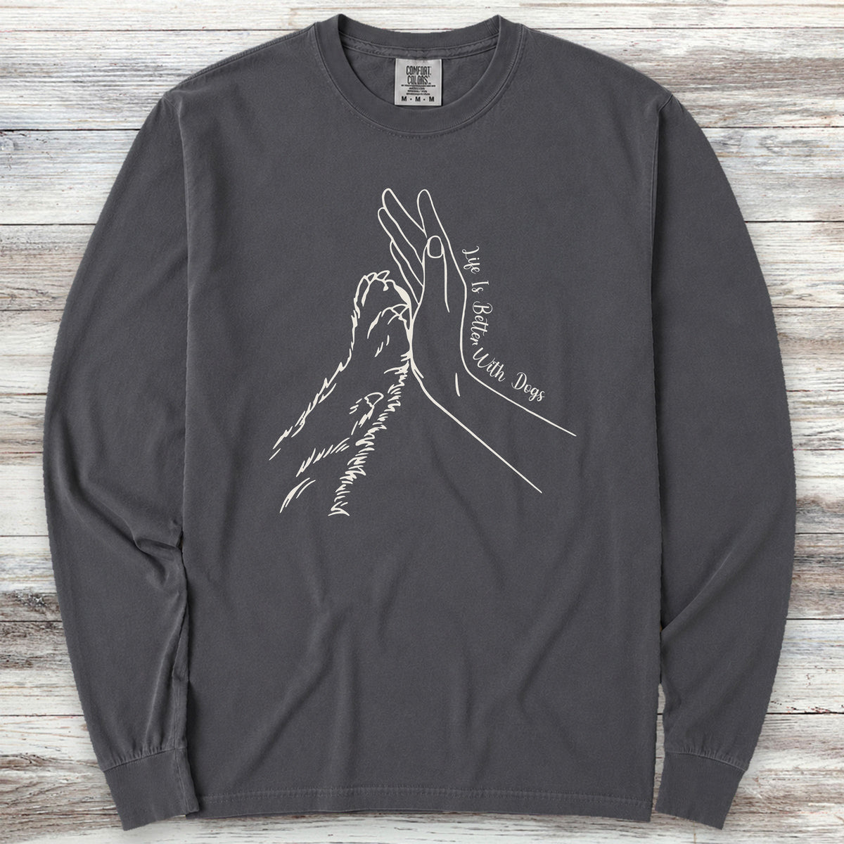 Together Long Sleeve Tee - Graphite
