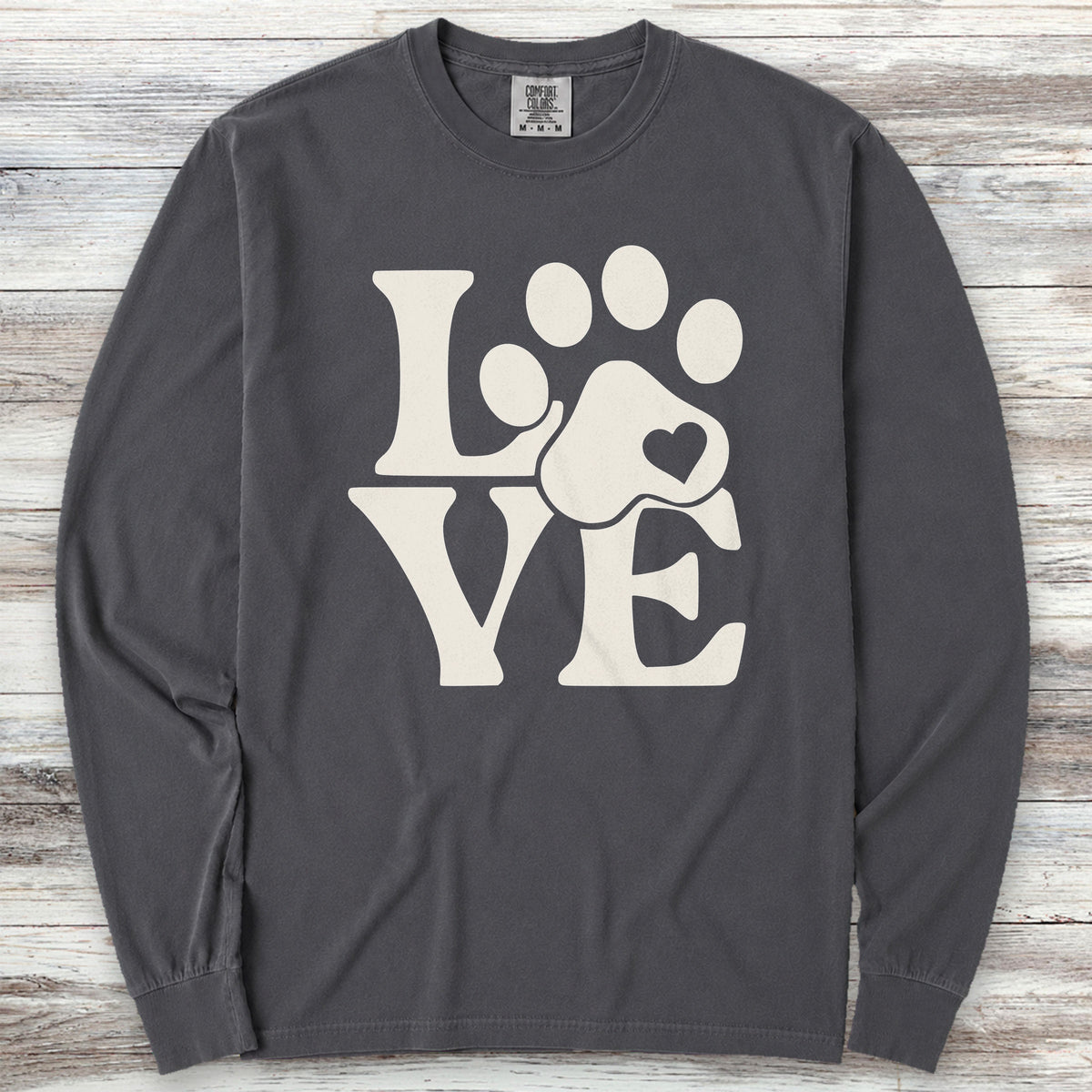 Love Long Sleeve Tee - Graphite