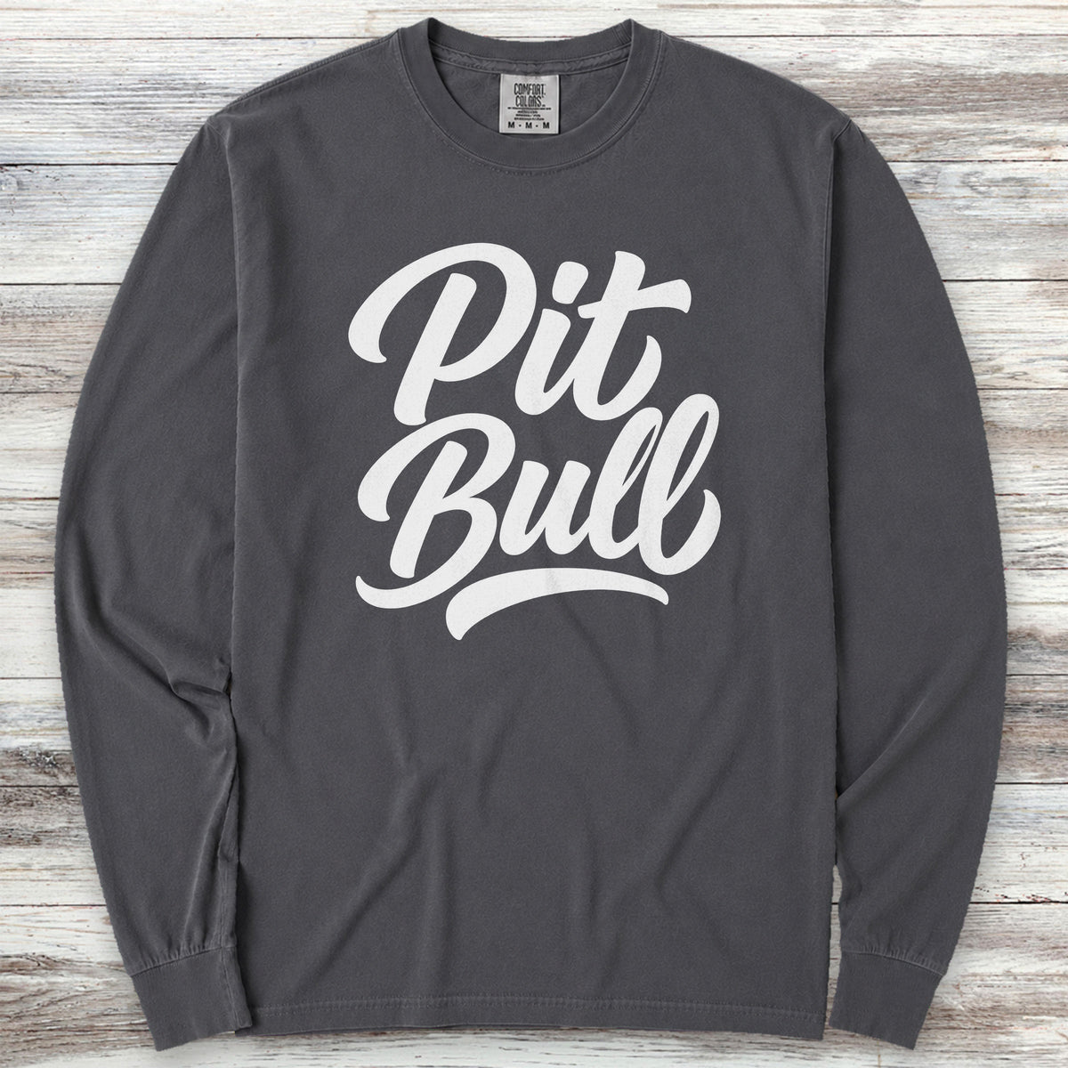 Pit Bull Team Long Sleeve Tee - Graphite