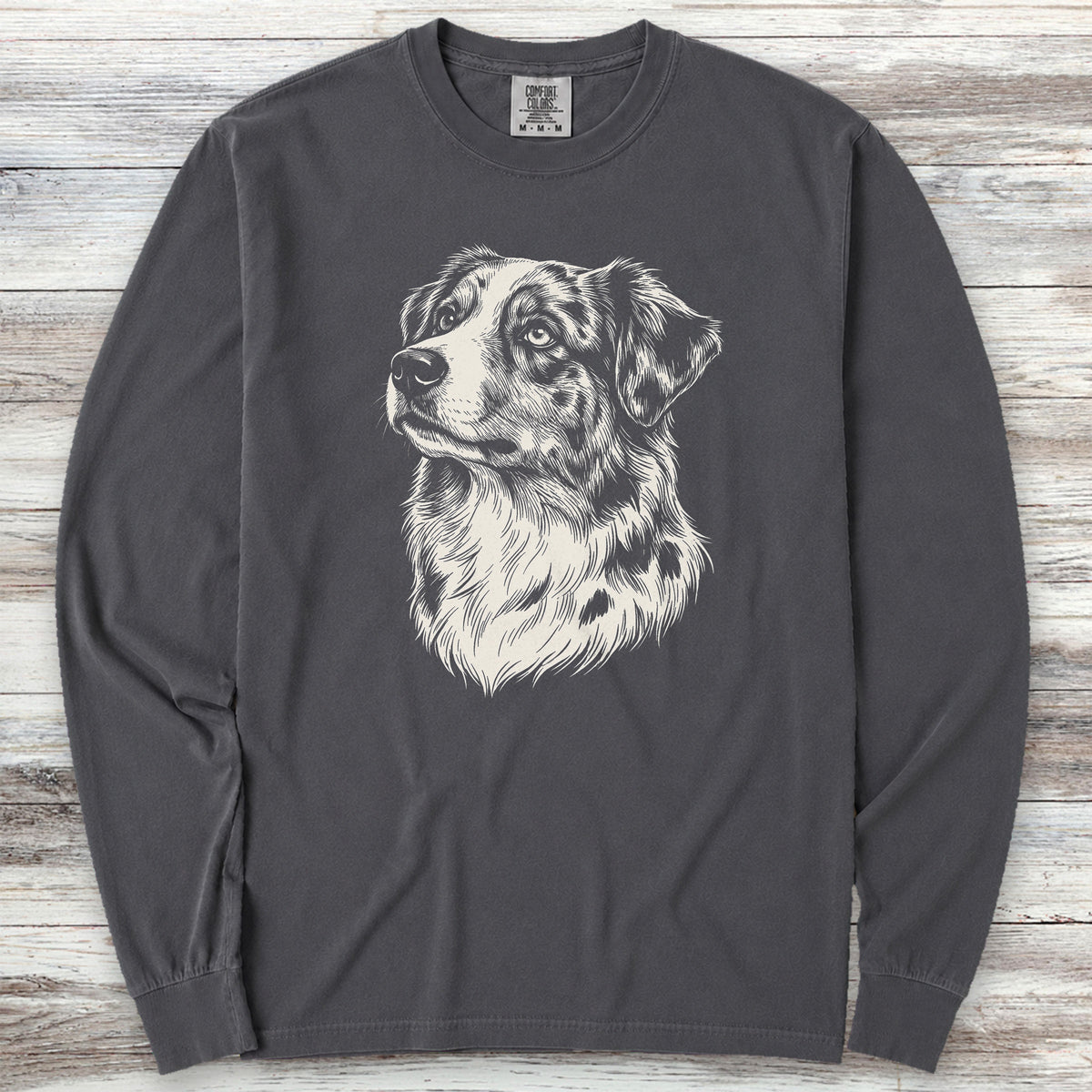 American Shepherd Loyalty Long Sleeve Tee - Graphite