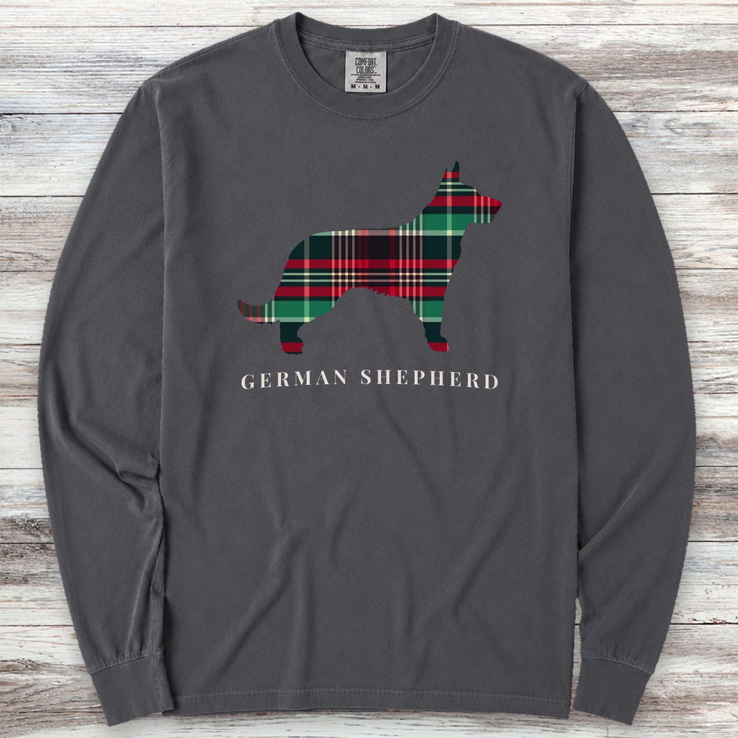 German Shepherd Winter 2025 Long Sleeve Tee - Graphite