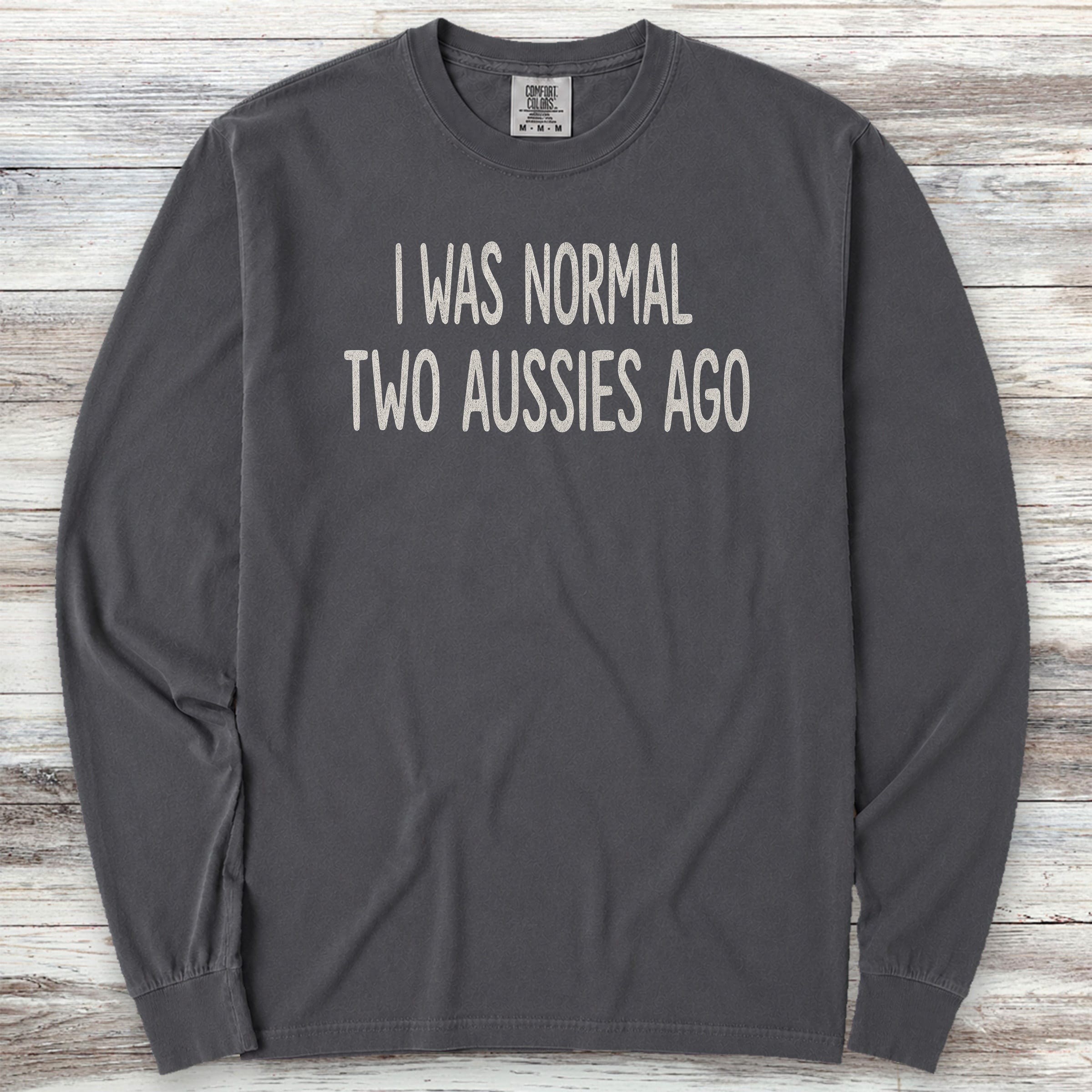 Aussie Normal Long Sleeve Tee - Graphite
