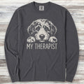 Aussiedoodle Therapist Long Sleeve Tee - Graphite