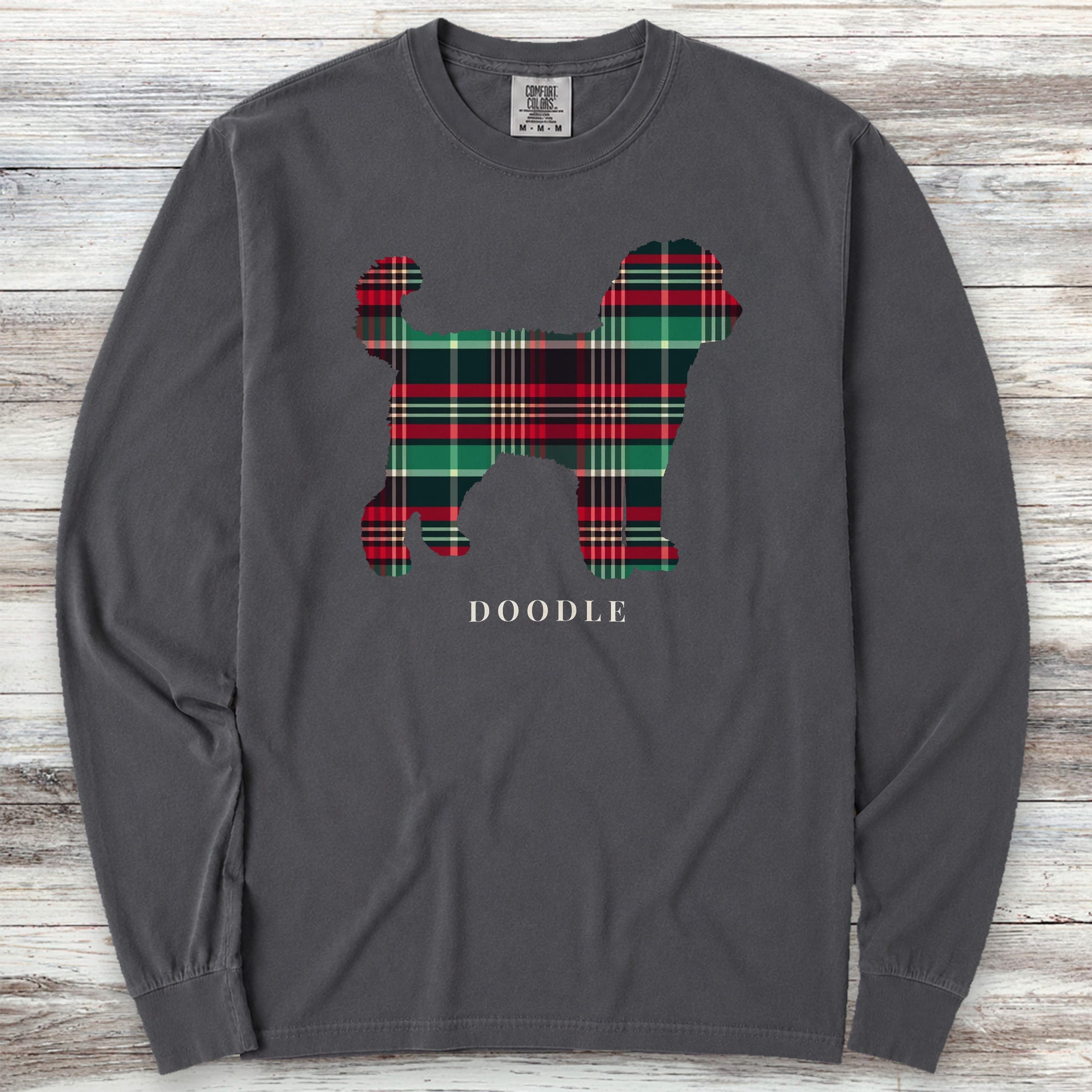 Doodle Winter 2025 Long Sleeve Tee - Graphite