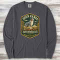 Australian Shepherd Adventures Long Sleeve Tee - Graphite