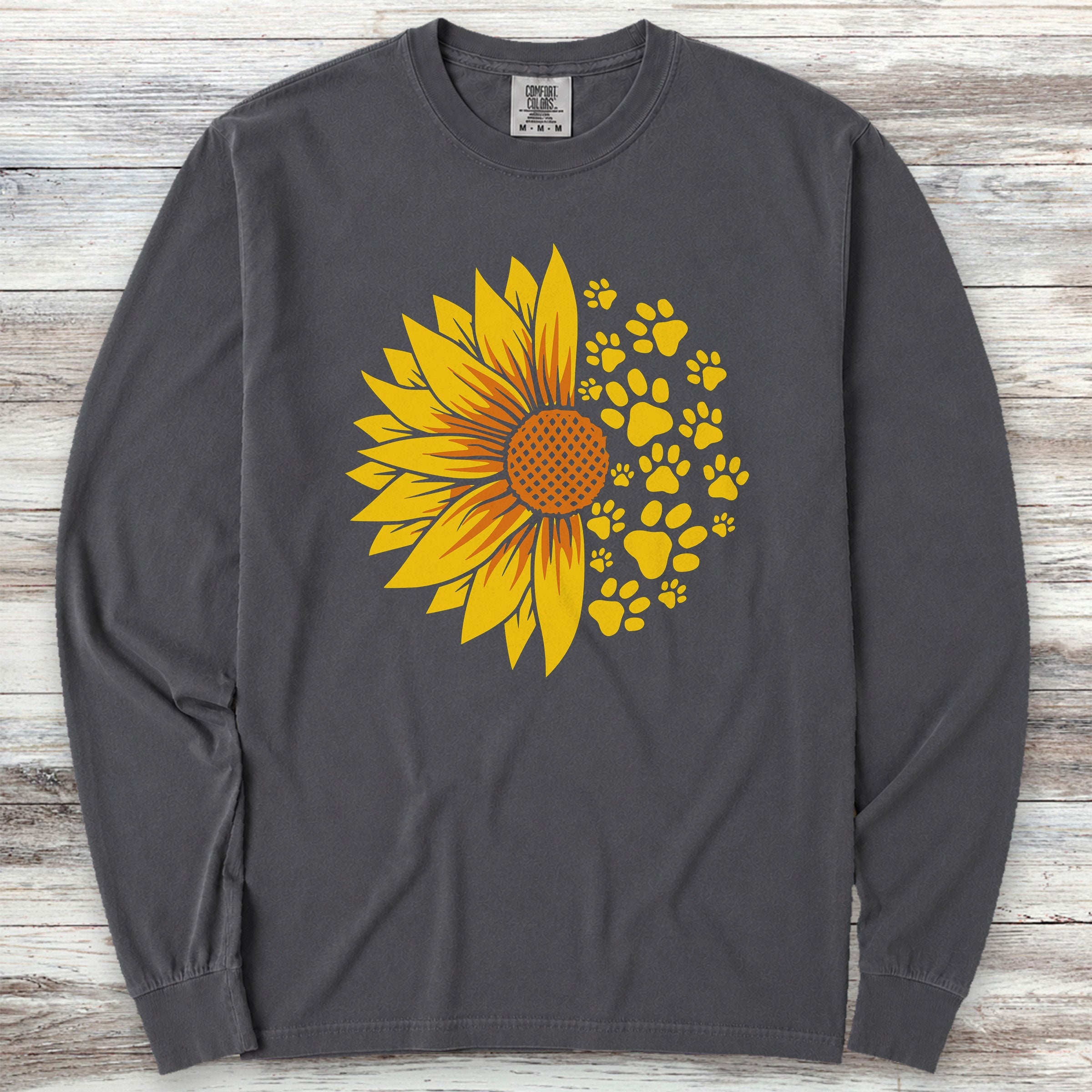 Sunflower Long Sleeve Tee - Graphite