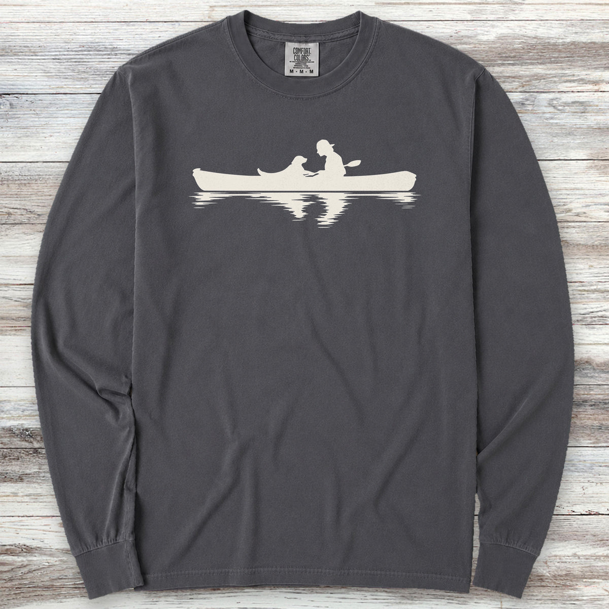 Lake View Long Sleeve Tee - Graphite
