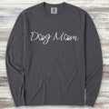 Dog Mom Love Long Sleeve Tee - Graphite