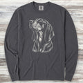 Coonhound Loyalty Long Sleeve Tee - Graphite