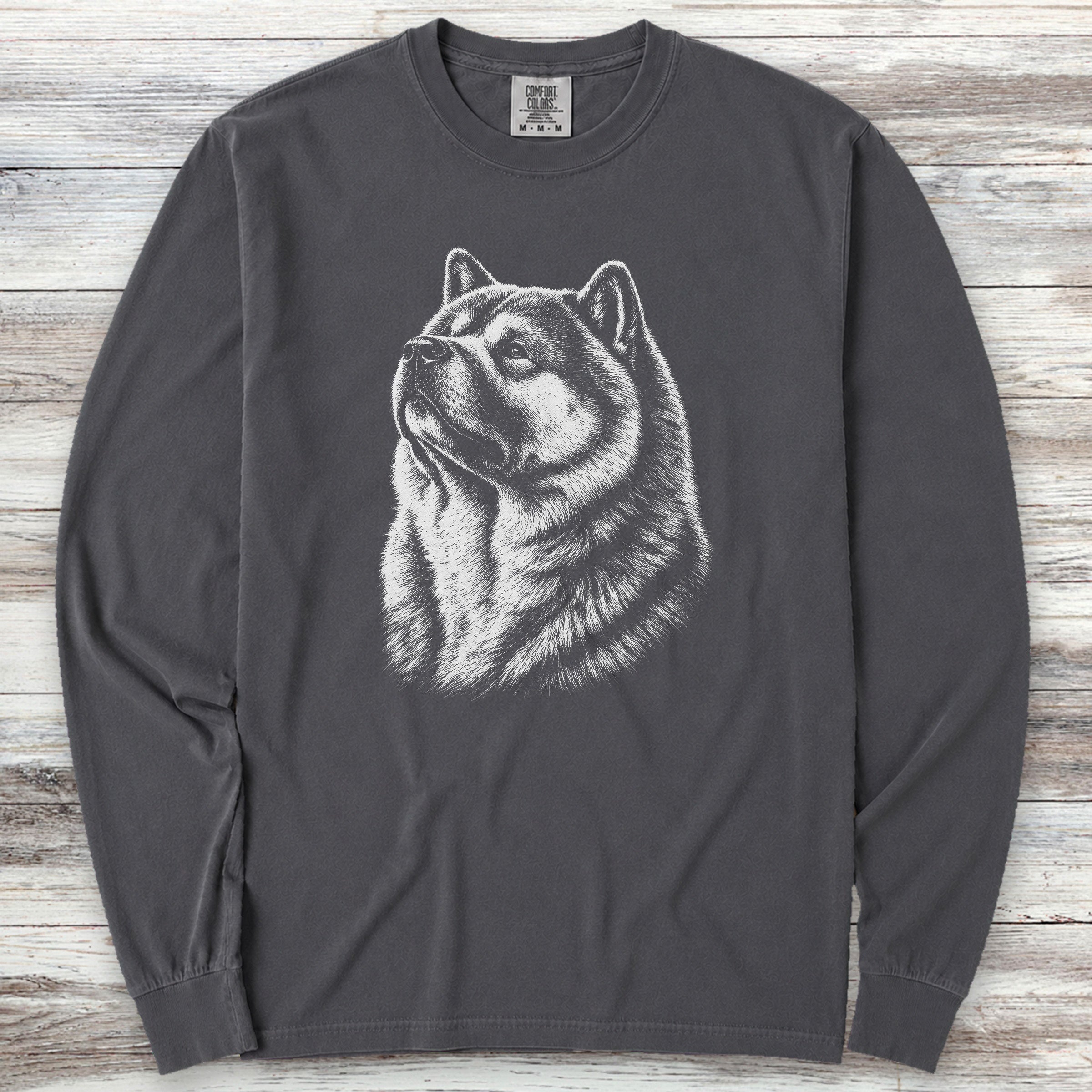 Akita Loyalty Long Sleeve Tee - Graphite