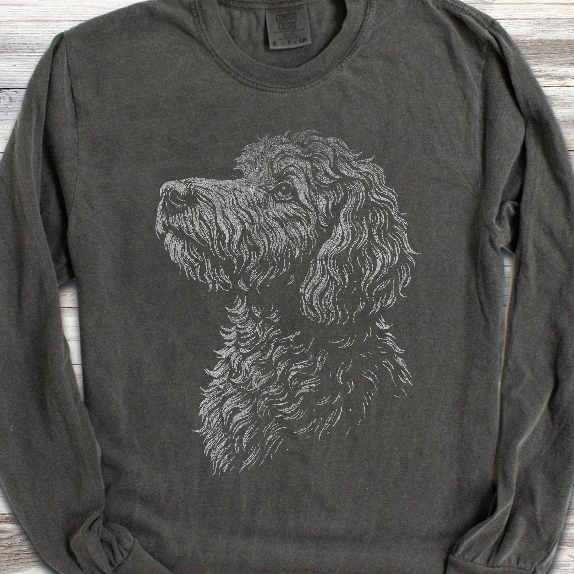 Doodle Loyalty Long Sleeve Tee - Pepper