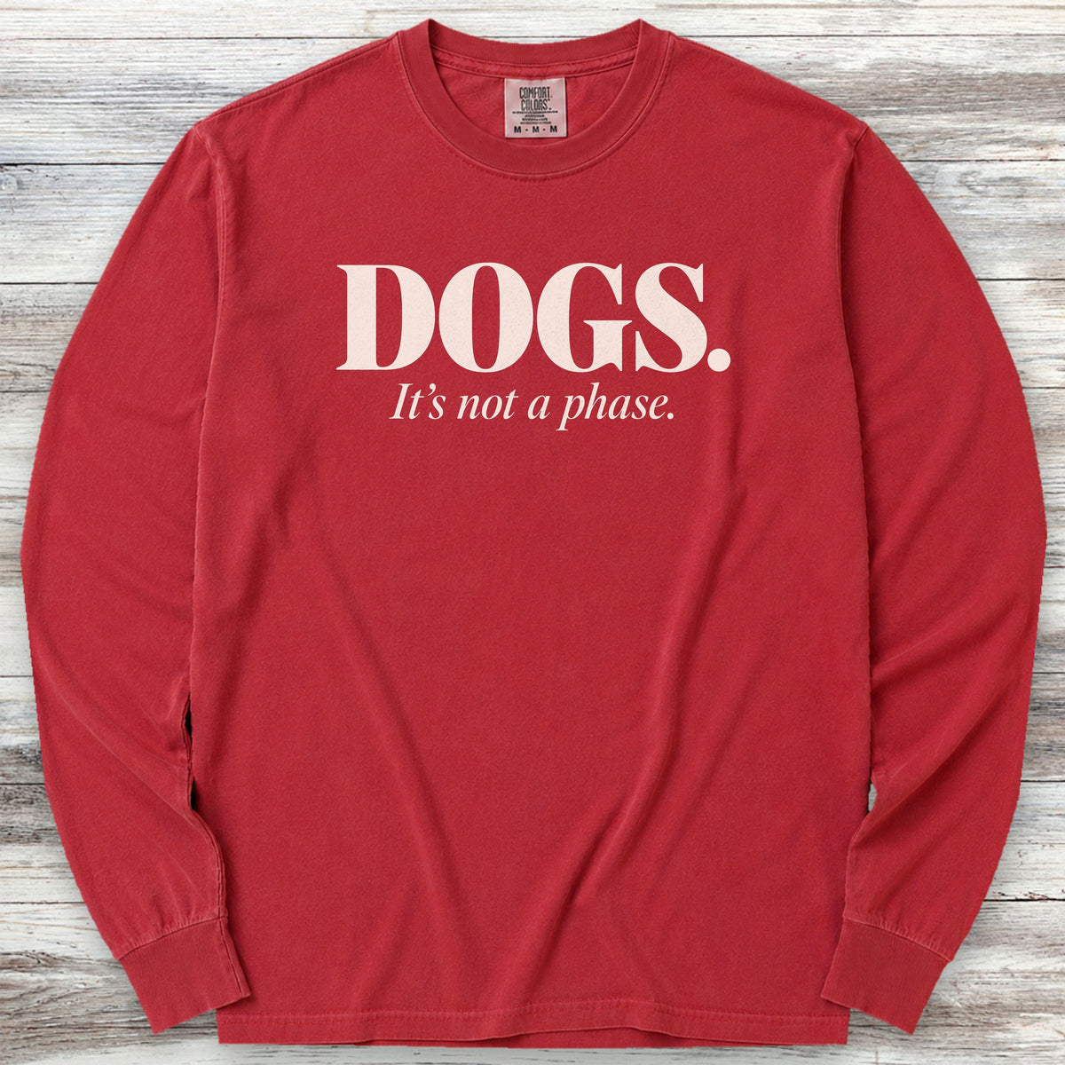 Not a Phase Long Sleeve Tee - Red