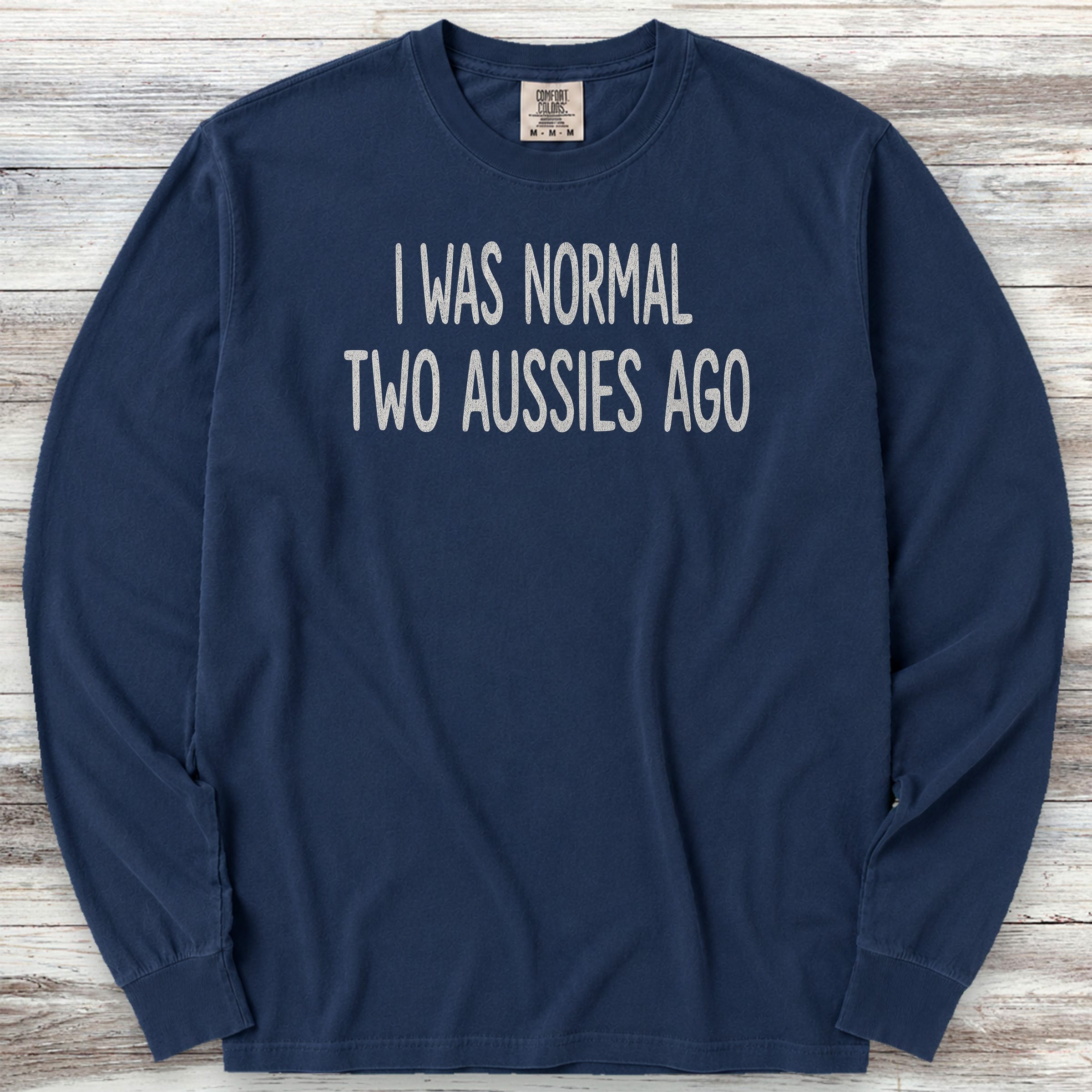 Aussie Normal Long Sleeve Tee - True Navy