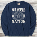 Newfoundland Nation Long Sleeve Tee - True Navy