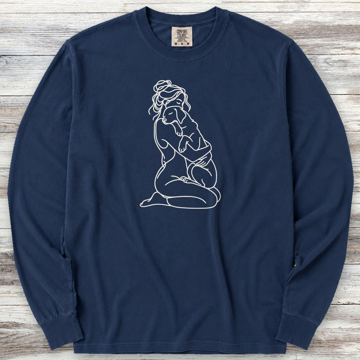 Security Long Sleeve Tee - True Navy