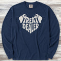 Treat Dealer Ears Long Sleeve Tee - True Navy