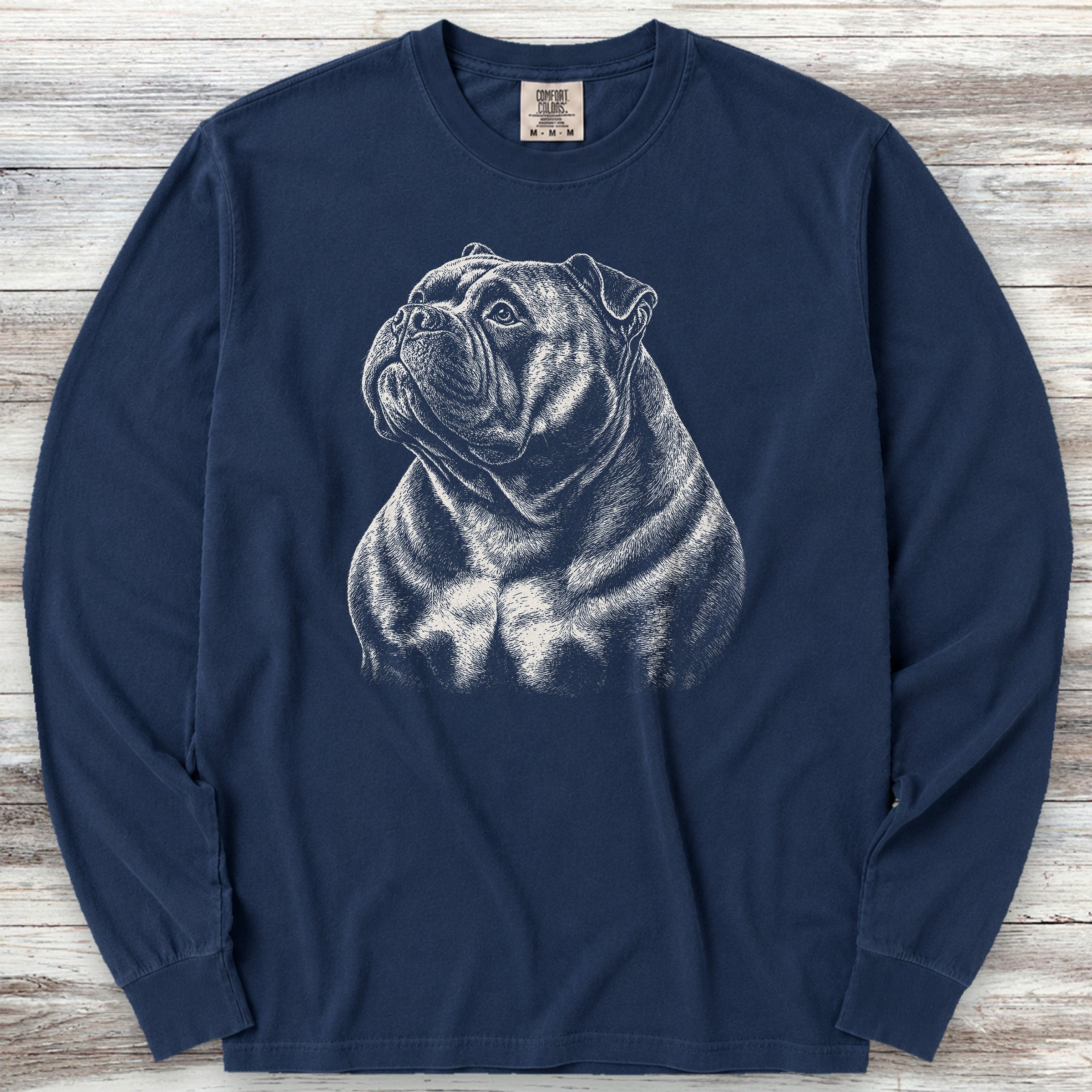 American Bully Loyalty Long Sleeve Tee - True Navy