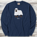 Rottweiler Boo Long Sleeve Tee - True Navy