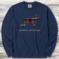 German Shepherd Winter 2025 Long Sleeve Tee - True Navy