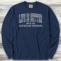 Australian Shepherd Better Long Sleeve Tee - True Navy