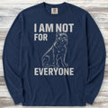 Cane Corso Not 4 Everyone Long Sleeve Tee - True Navy