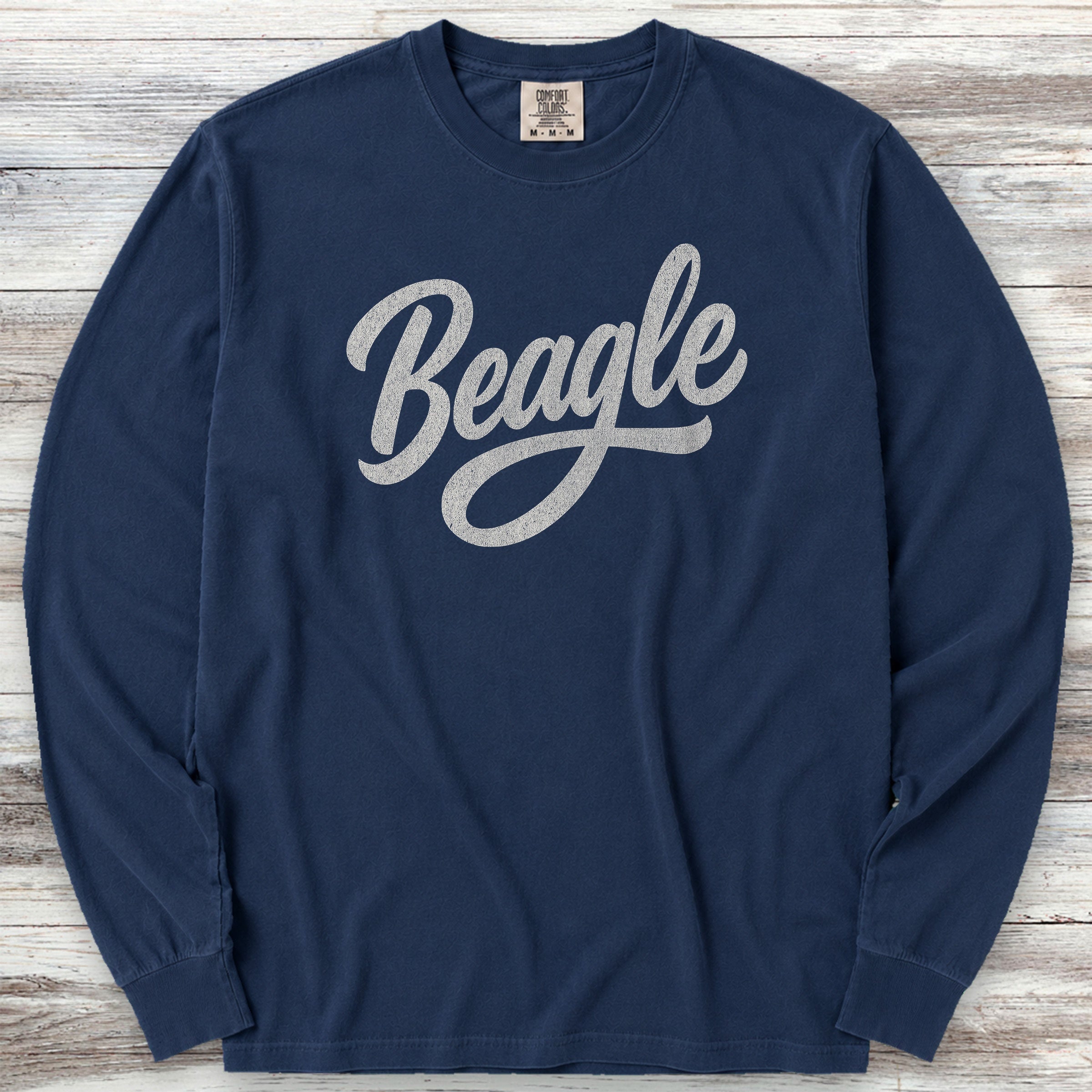 Team Beagle Long Sleeve Tee - True Navy