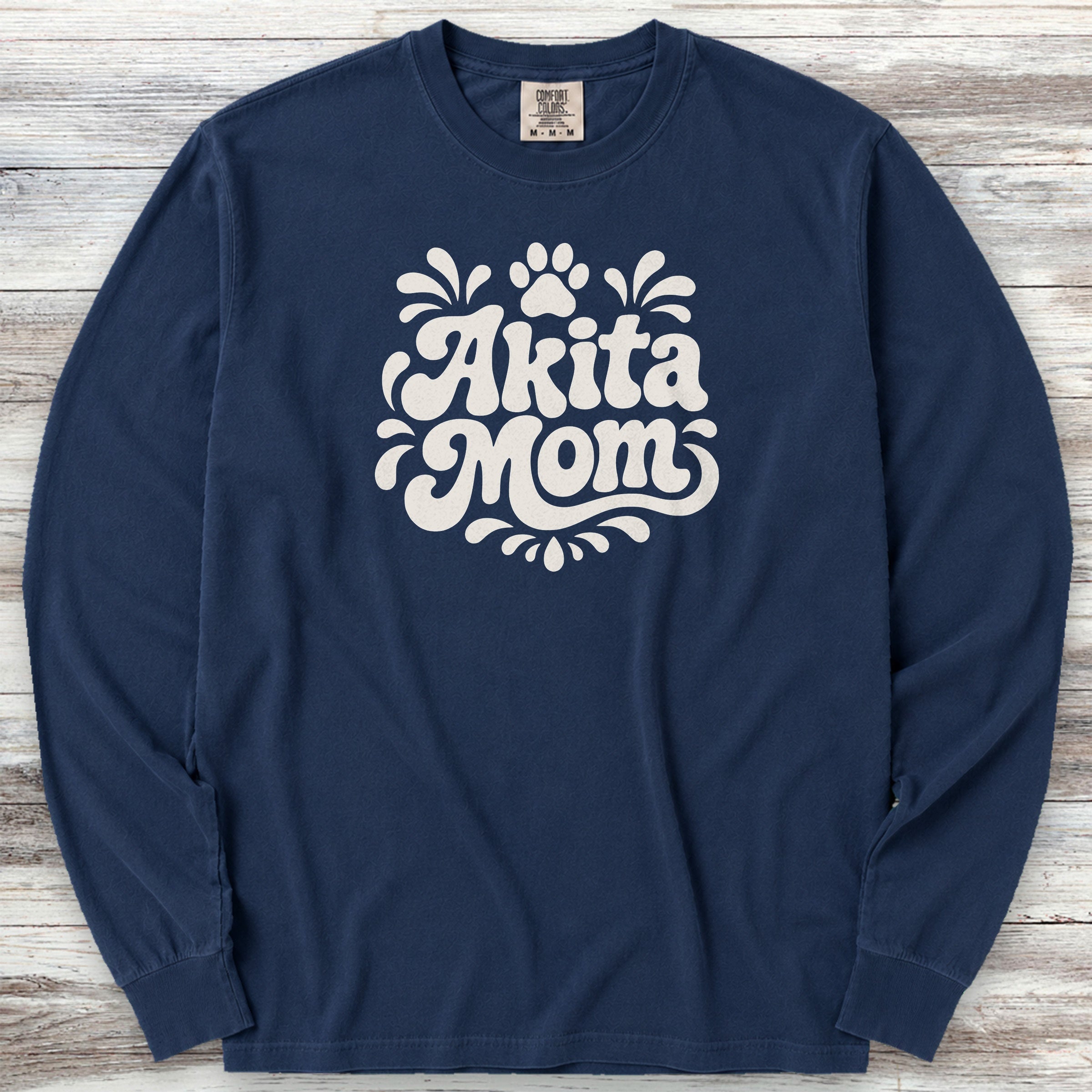 Akita Groovy Mom Long Sleeve Tee - True Navy