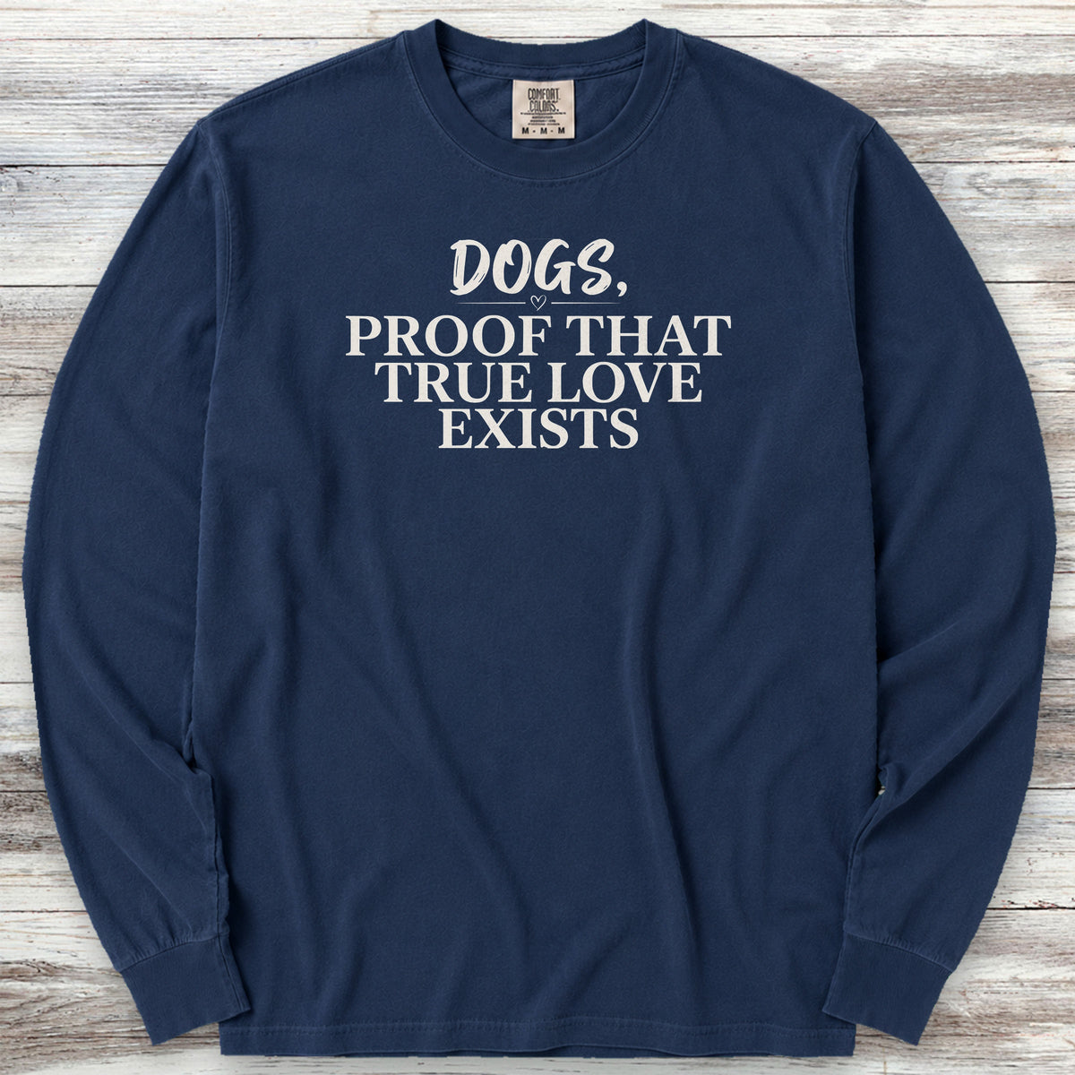 True Love Long Sleeve Tee - True Navy