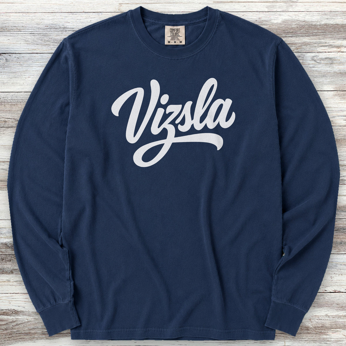 Vizsla Team Long Sleeve Tee - True Navy