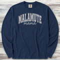 Malamute Mama Long Sleeve Tee - True Navy