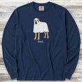 Great Dane Boo Long Sleeve Tee - True Navy