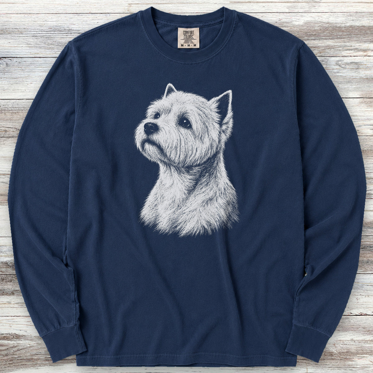 West Highland Loyalty Long Sleeve Tee - True Navy