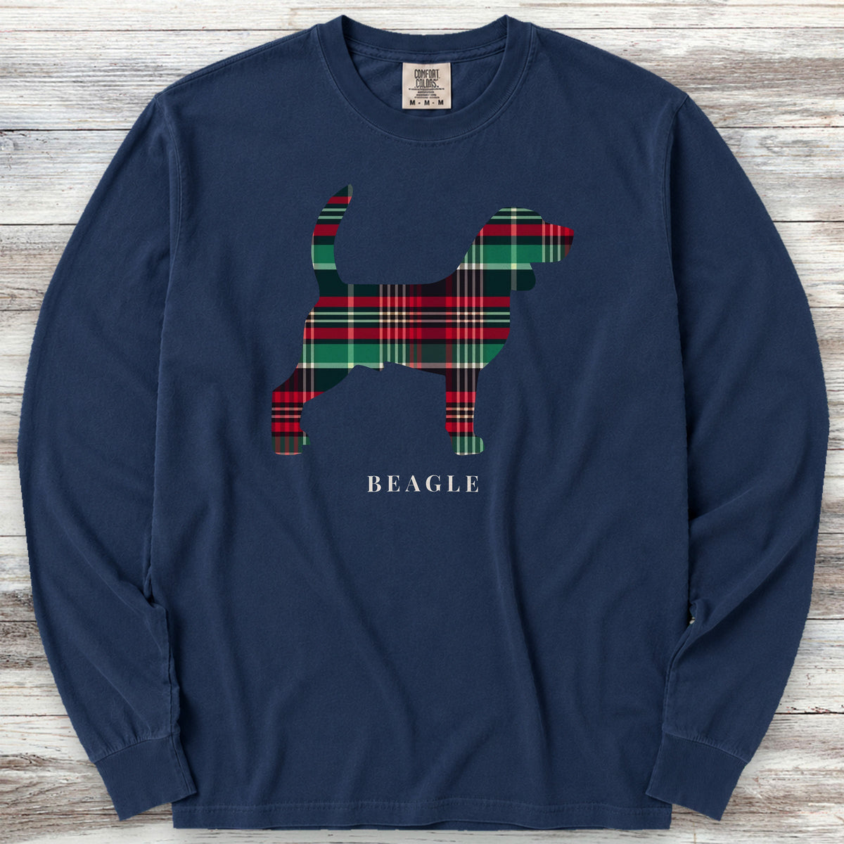 Beagle Winter 2025 Long Sleeve Tee - True Navy