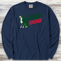 Swiss Mountain Dog Long Sleeve Tee - True Navy