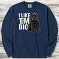 Bouvier Big Long Sleeve Tee - True Navy