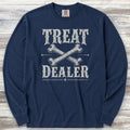Western Treat Dealer Long Sleeve Tee - True Navy