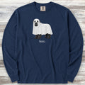 Newfoundland Boo Long Sleeve Tee - True Navy
