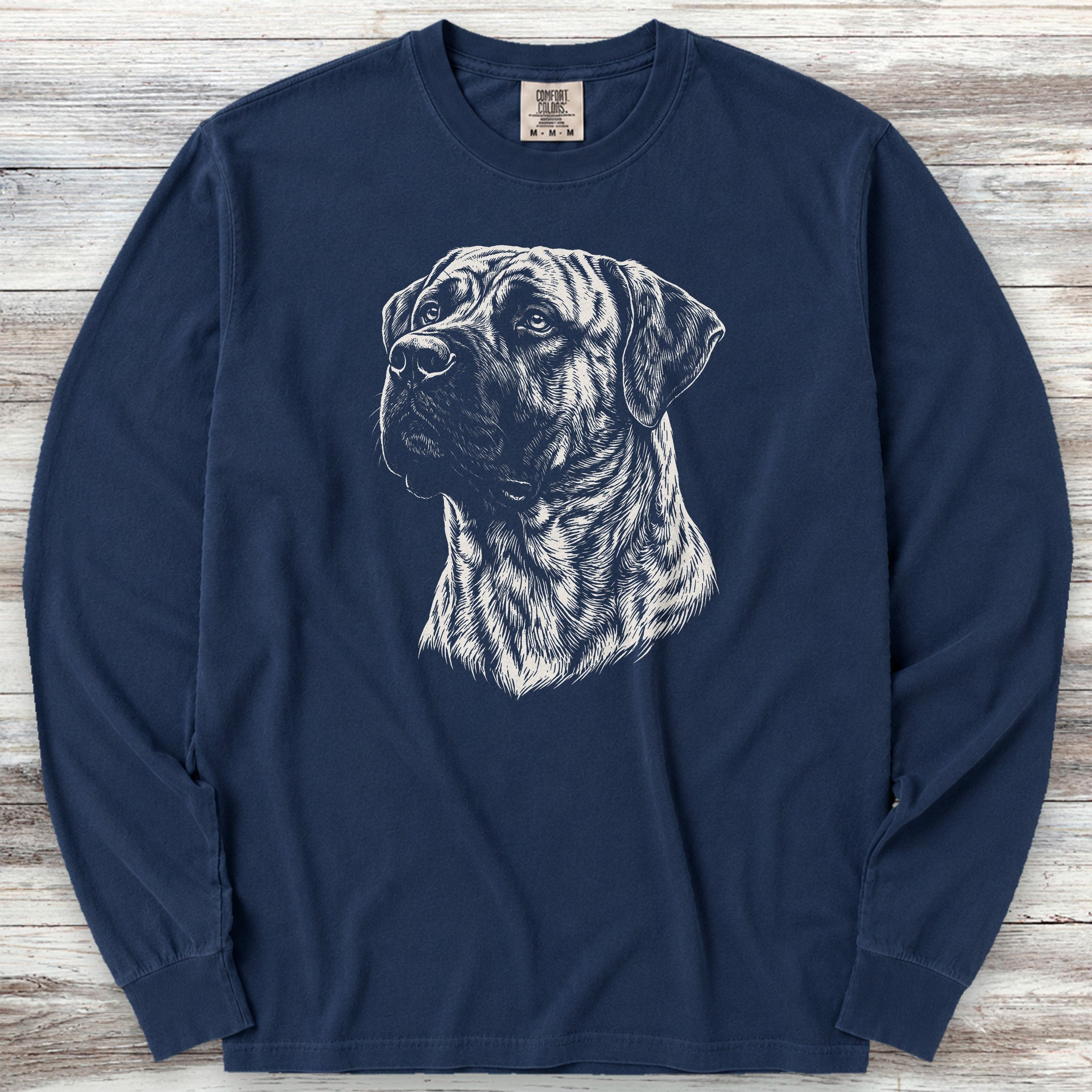 Presa Canario Loyalty Long Sleeve Tee - True Navy